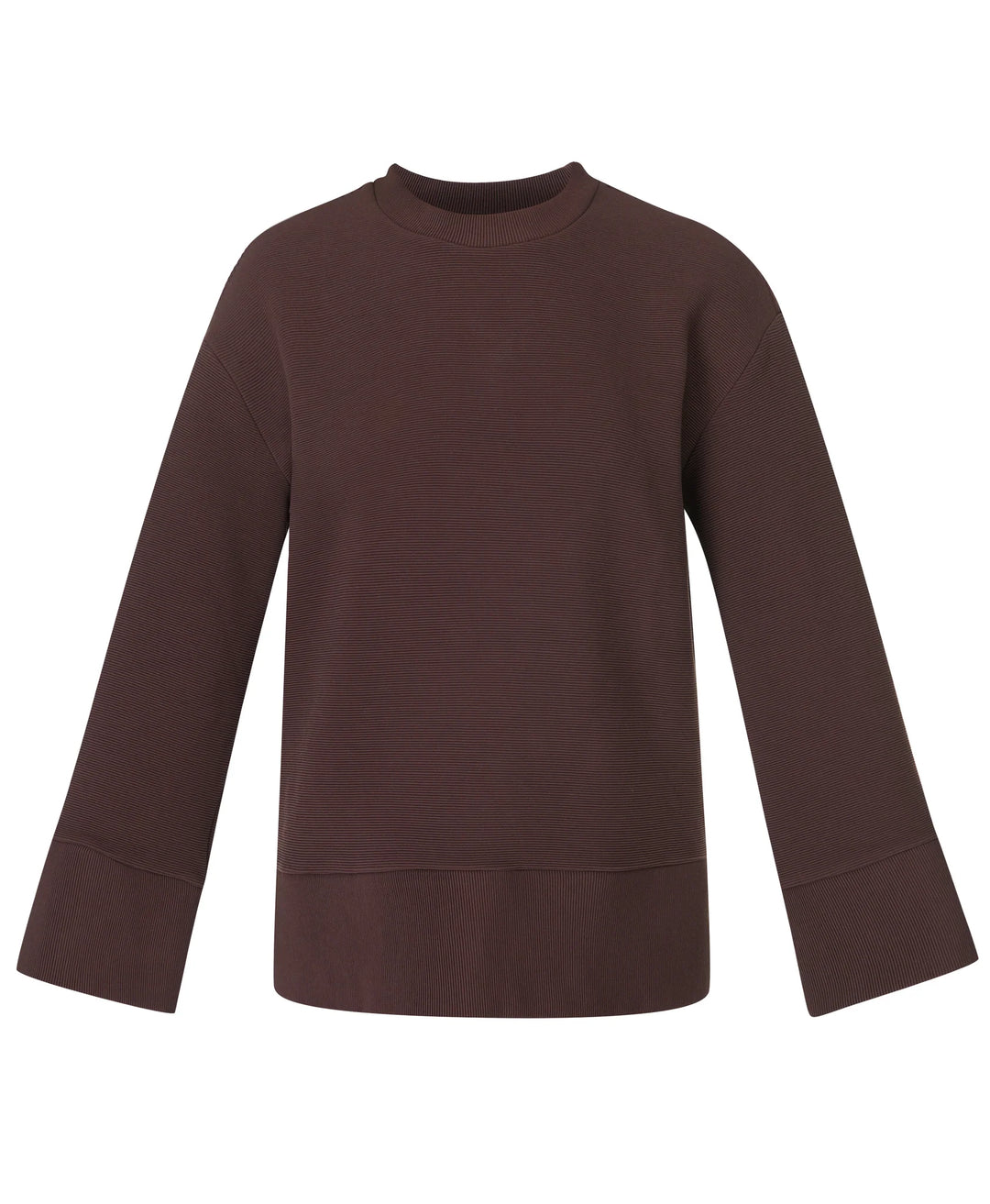 Peaceful Ribbed Sweatshirt