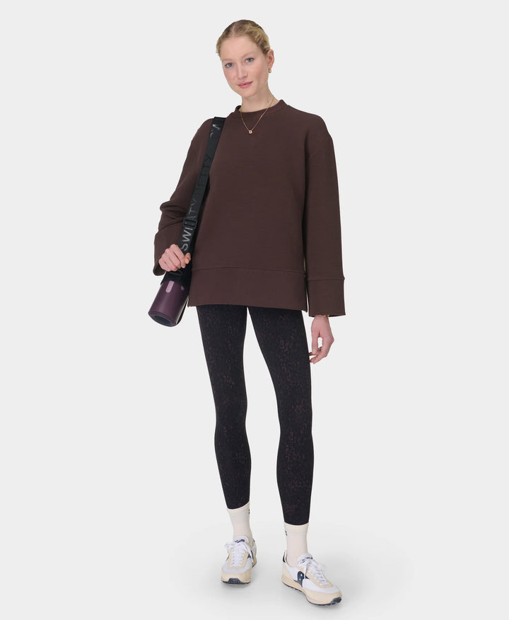 Peaceful Ribbed Sweatshirt