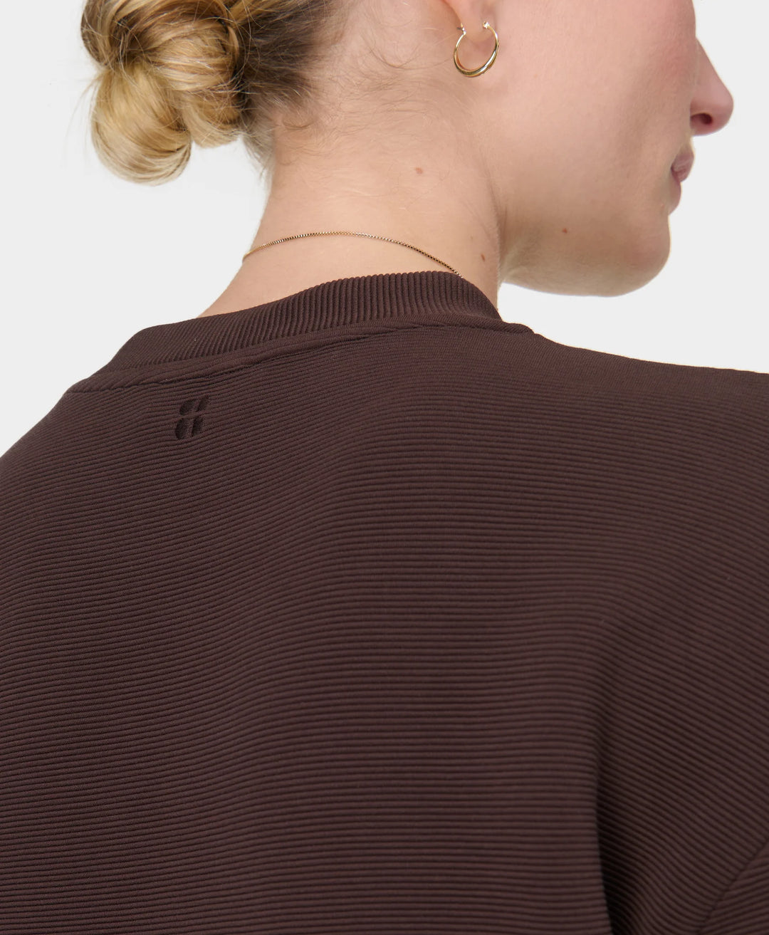 Peaceful Ribbed Sweatshirt