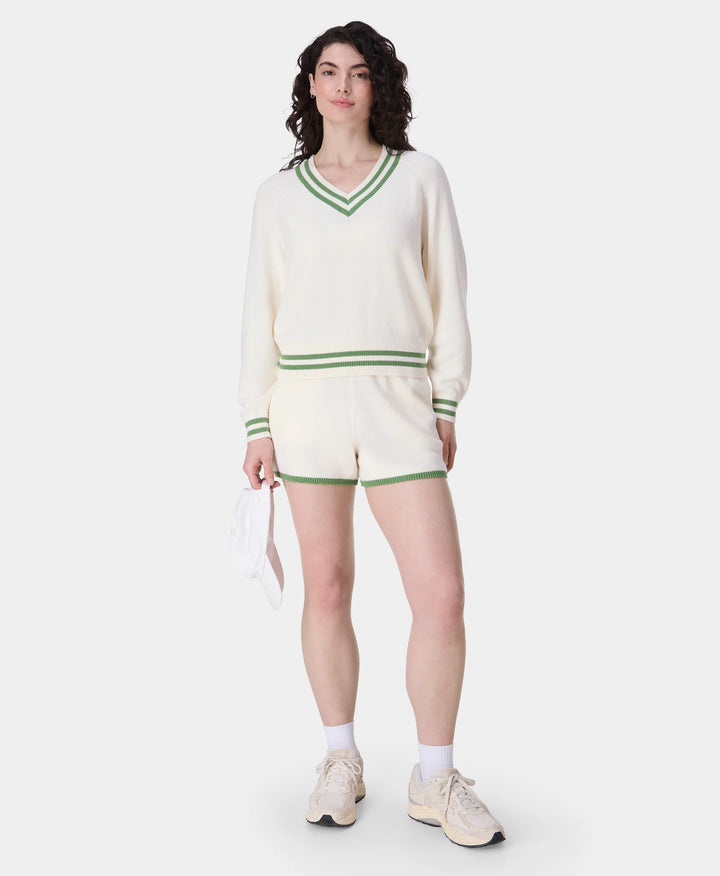 Off Court V-Neck Jumper