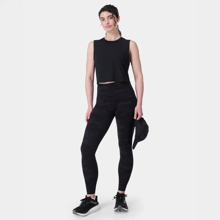 Breathe Easy Crop Muscle Tank