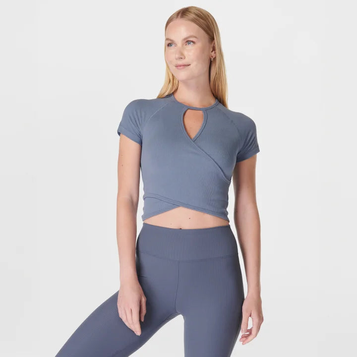 Mindful Seamless Wrap Tee