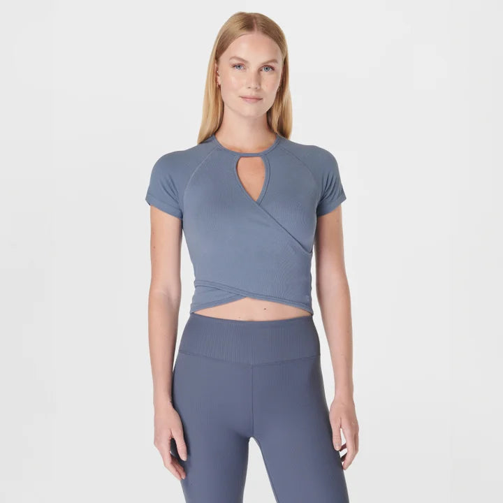 Mindful Seamless Wrap Tee