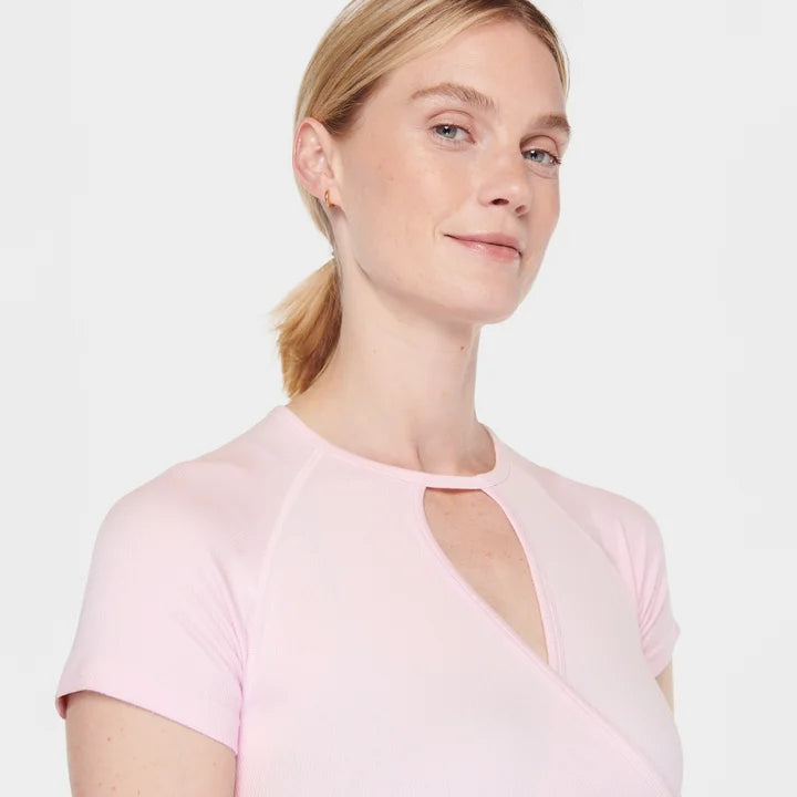 Mindful Seamless Wrap Tee